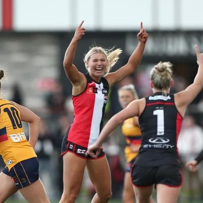 Saints have plenty to crow about after AFLW boilover