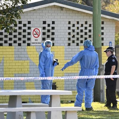 Murder accused behind bars after body found in park