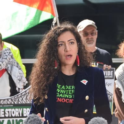 Police seek court order to quash Palestine bridge march