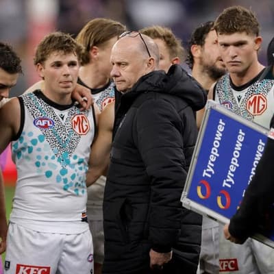 It stings: the big regret for Port's departing coach