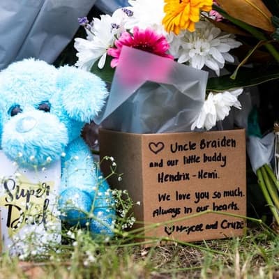 'Boundless love': tributes after dad, son killed