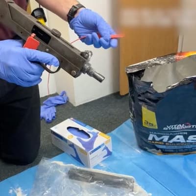Police sting nets 40kg meth, $1m cash and firearms