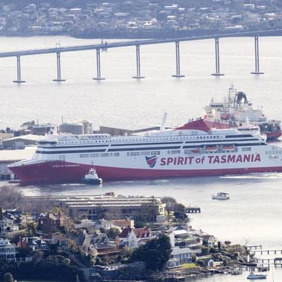 New Bass Strait ferry arrives with hefty price tag