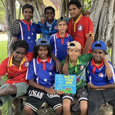 Young authors hoping croc book inspires next generation