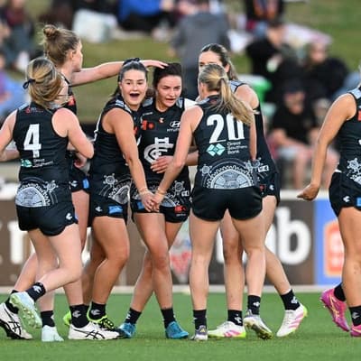 Key Blues fire in AFLW upset of Lions