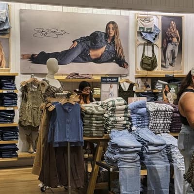 Sweeney jeans ad frenzy boosts teen clothing retailer