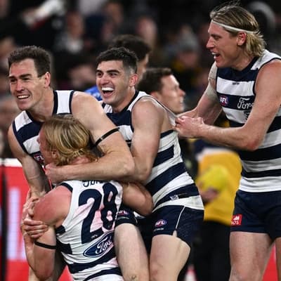 Scintillating Cats topple Lions in AFL qualifying final