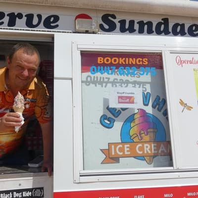 Outback ice-cream van serves sweet joy amid sorrow