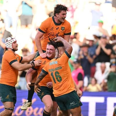 'Didn't want to draw': Wallabies in 86th-min thriller