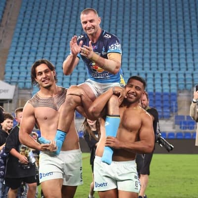 Titans comeback win gives Foran, Hasler super farewell