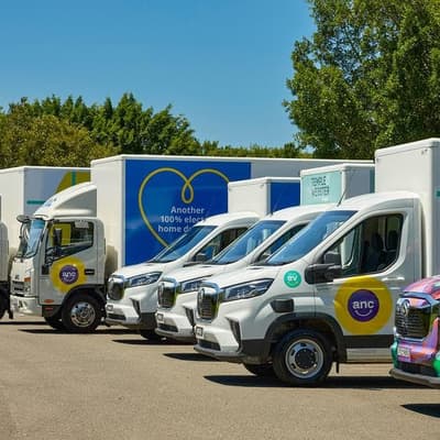 Company accelerates electric truck parcel deliveries