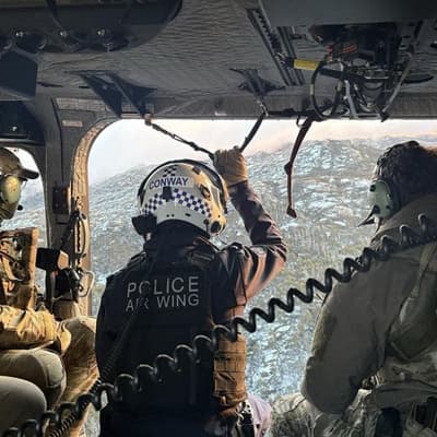 Behind the scenes: major hunt for accused police killer