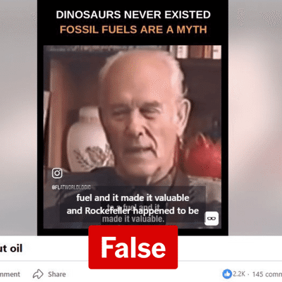 False oil claim resurfaces in social media videos