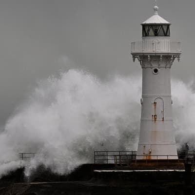 Overseas disaster footage used in fake 'breaking news' of Australian storms