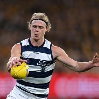 Guthrie lends injured star support as Cats eye AFL GF