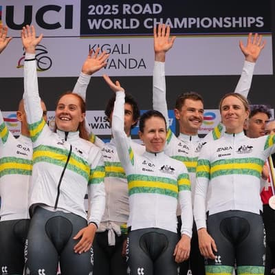'Riding through hell': Aussie cyclists take world gold