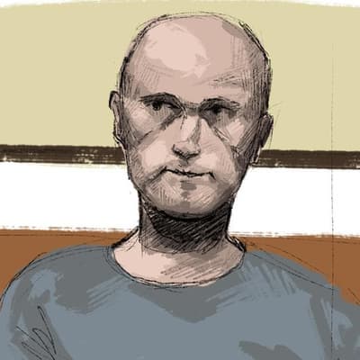 Teacher killer refuses to face victims in court