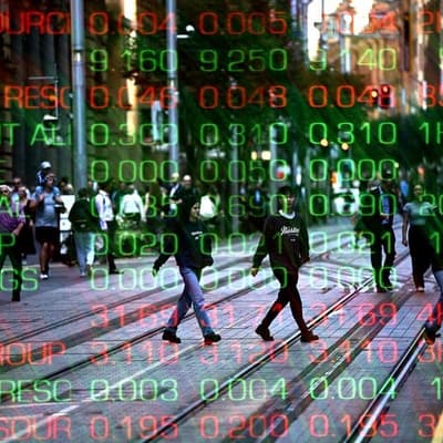 Australian shares charge to best week in six months