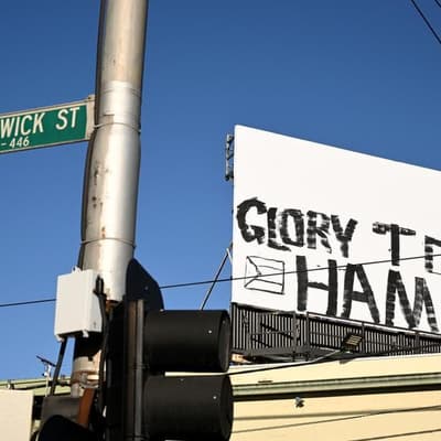 Investigation into 'terrorist propaganda' graffiti