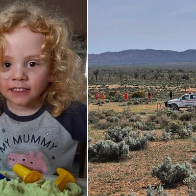 'Never give up hope': dam, drone search for missing boy