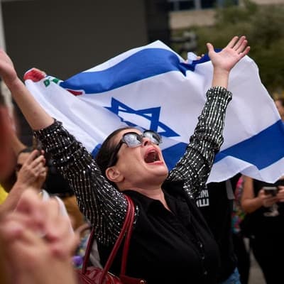 Joy in Israel and Gaza after ceasefire announced