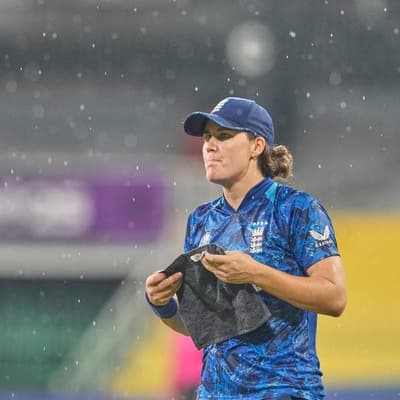 England saved by World Cup rain as Aussies go joint top