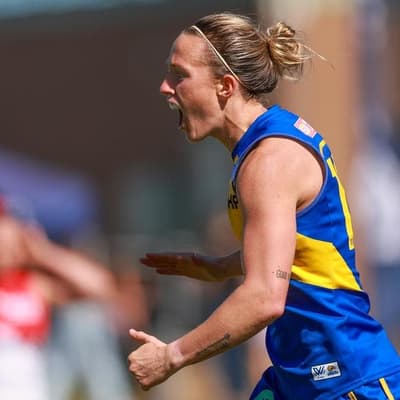 Eagles on the cusp of finals after crushing Geelong