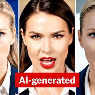 The AI avatars rallying Australians to their cause