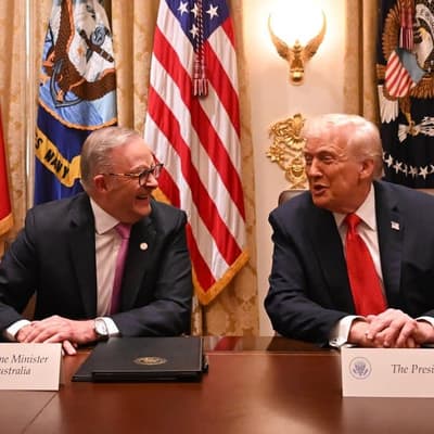 Best mates: White House meeting firms PM-Trump ties