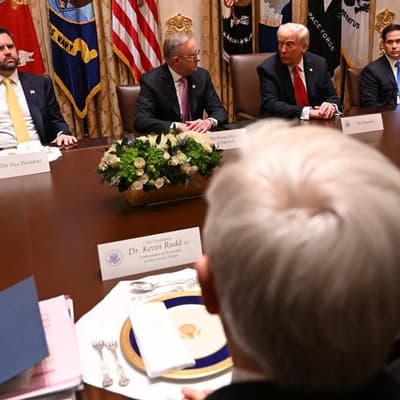 'I don't like you either': Trump hits back at Rudd