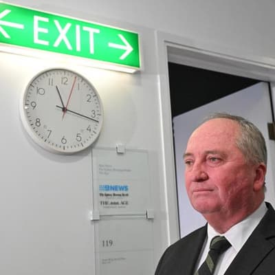 Joyce compares climate dispute to punching a journalist
