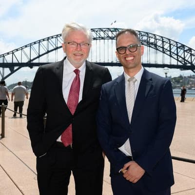 Rudd hails Australia's 'first-class' ties with Trump