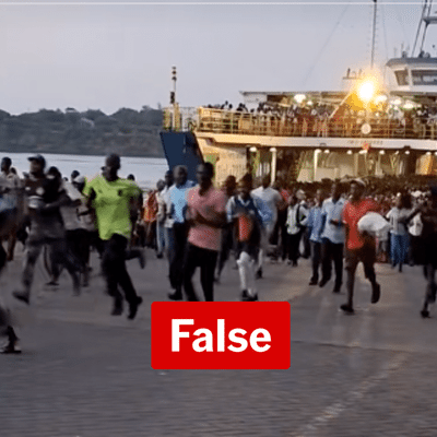 Kenyan commuters misrepresented as migrants entering Europe