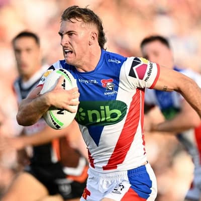Knights coach excited as star halves set to unite