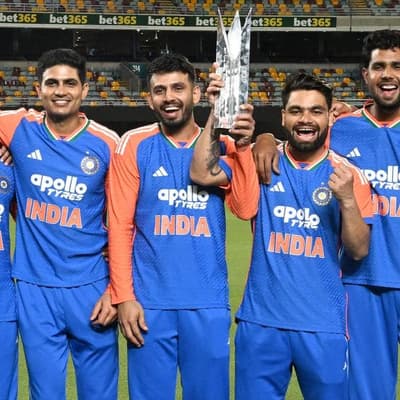 India win T20 series against Australia after washout