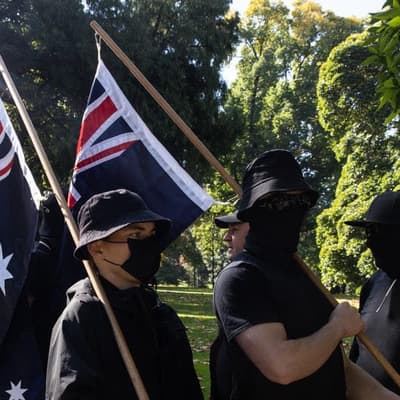 'Animals': neo-Nazi stunt condemned as response divides