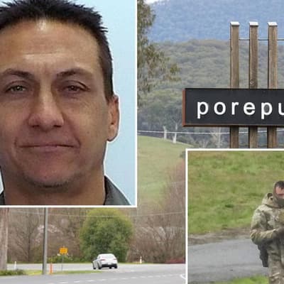 Gun 'testing' in hunt for accused cop killer fugitive