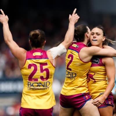 Lions shake off Demons AFLW finals 'monkey'