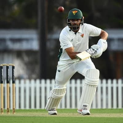 Chaudhary makes history with century for Tasmania