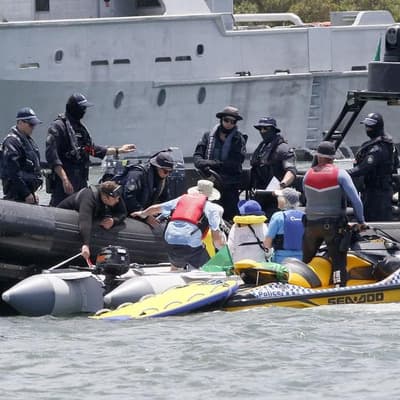 Arrests top 150 as three-day climate action makes waves