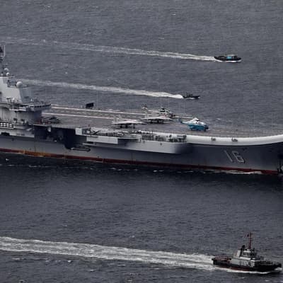 Chinese carrier 'conducting air operations' near Japan