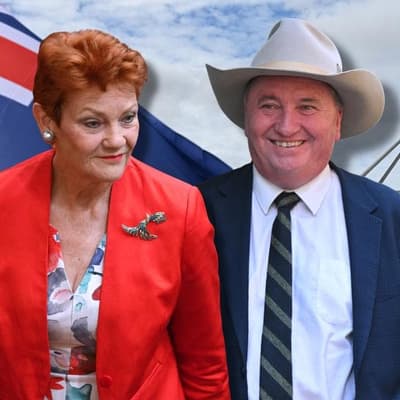 One Nation, Nats tussle as Joyce dodges Hanson queries