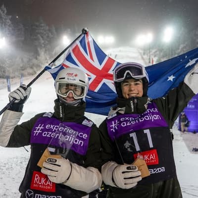 Double World Cup glory for Aussie duo on Finland slopes