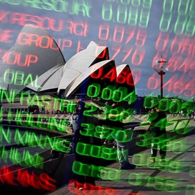 Aussie shares creep lower but strong miners cap losses