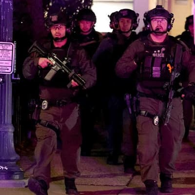 Manhunt after two shot dead at Ivy League university