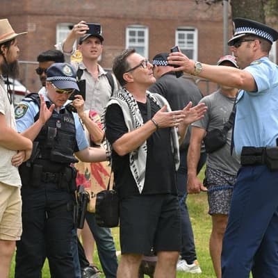 Slogans and imagery targeted in clamp down on protests