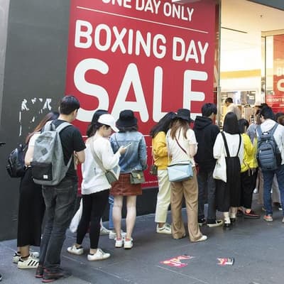 Shoppers tipped to splash cash in Boxing Day spree