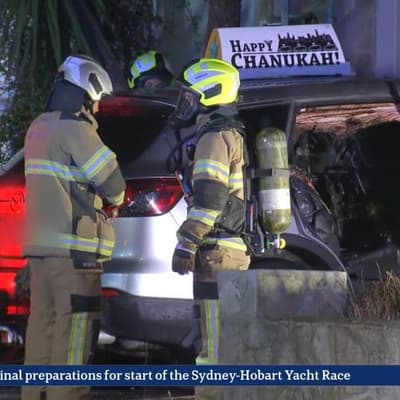 PM lashes 'evil' after rabbi's car torched in driveway