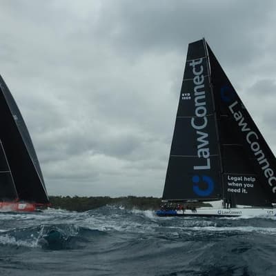 Tight at top as Syd-Hob fleet braces for bumpy night