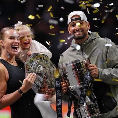 Why the racket? Kyrgios, Sabalenka defend sexes battle